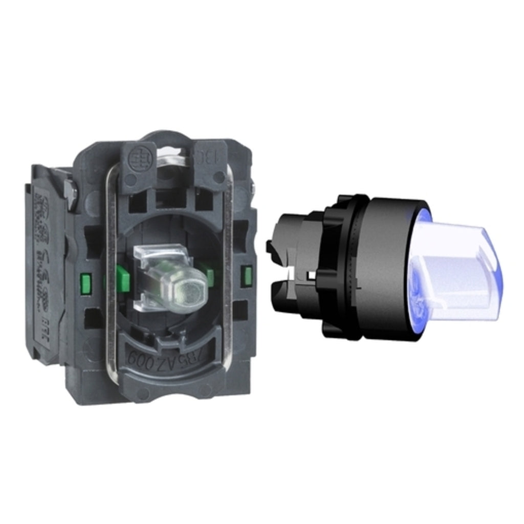 Schneider Harmony XB5 Illuminated Selector Switch 24V