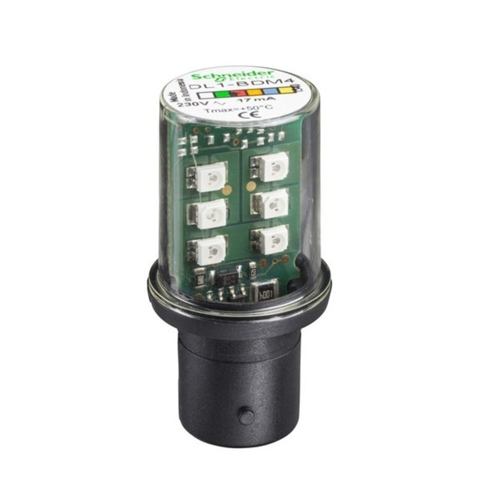 Schneider Signalling XVB LED BA 15d Base Fitting 120V AC 