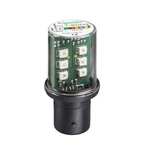 Schneider Signalling XVB LED BA 15d Base Fitting 120V AC 