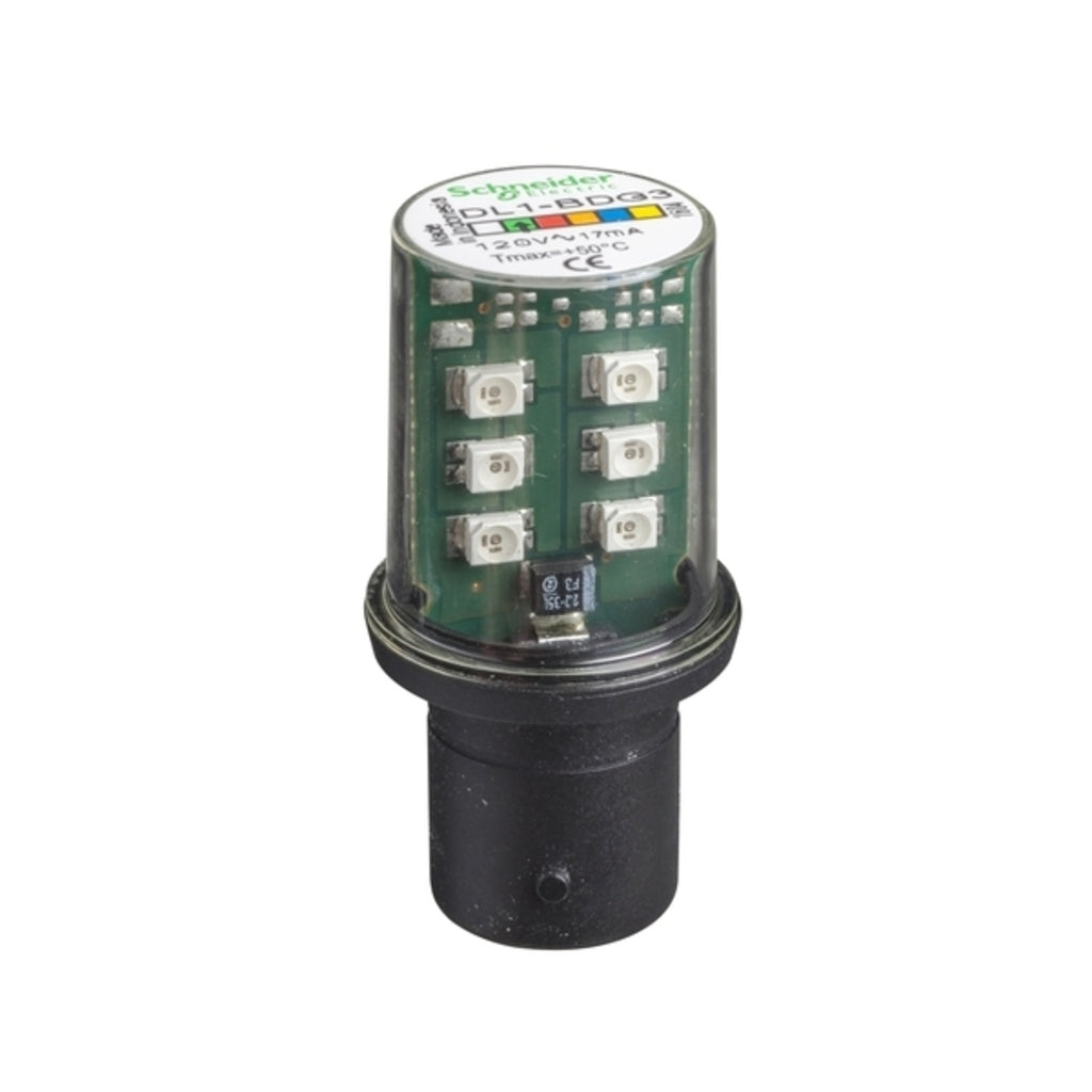 Schneider Signalling XVB LED BA 15d Base Fitting 120V AC