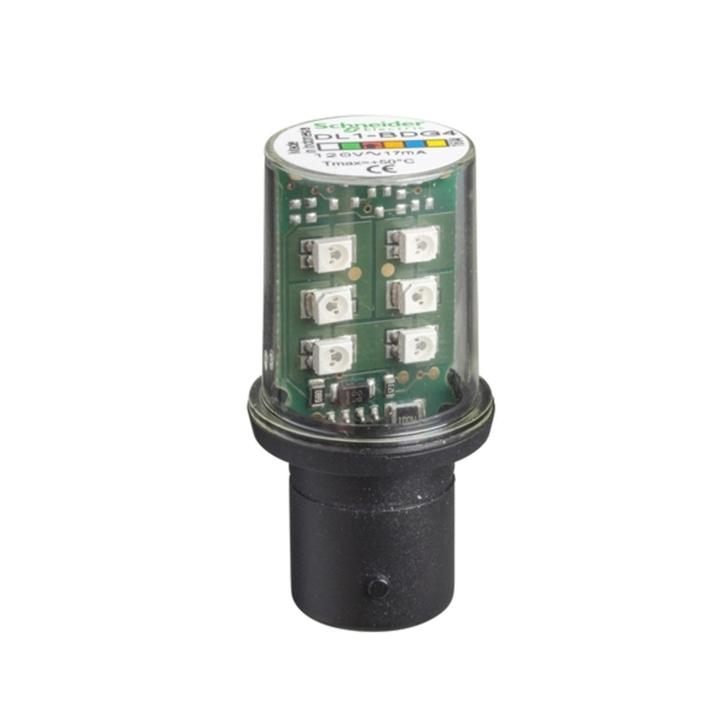 Schneider Signalling XVB LED BA 15d Base Fitting 120V AC