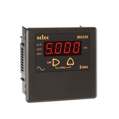 Selec Digital Ammeter 230V AC MA335 