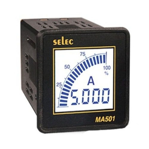 Selec Digital Ammeter 240V AC MA501 