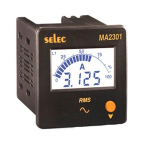 Selec Digital Ammeter 240V AC MA2301 
