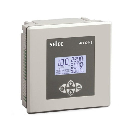 Selec Automatic Power Factor Controller With 3 CT Sensing APFC148 