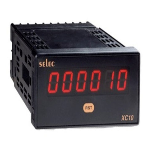 Selec Count Totaliser 48 x 96mm XC10D 