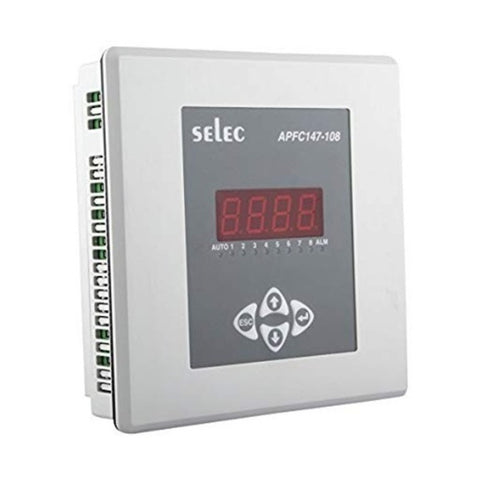 Selec Automatic Power Factor Controller With 1 CT Sensing APFC147 