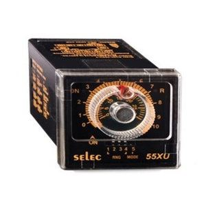 Selec Analog Timer Plug / Panel Mount 55XU 