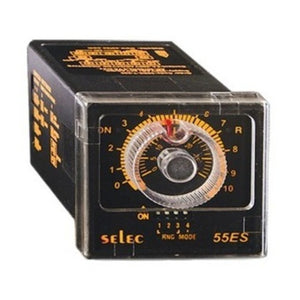 Selec Analog Timer Plug / Panel Mount 55ES 