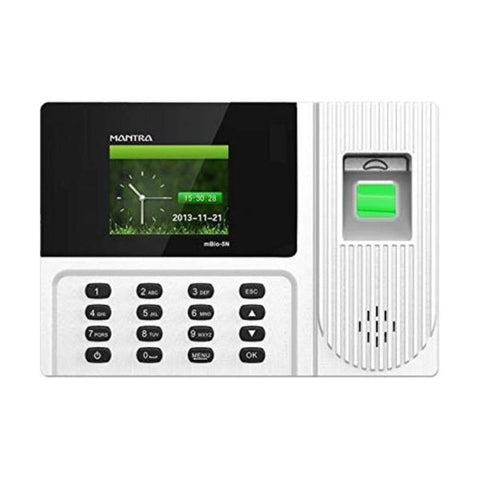 Mantra Biometric mBio Series mBIO-5N With Push Technology & Battery Backup 
