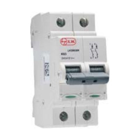 L&T 2 Pole MCB With K-Curve 
