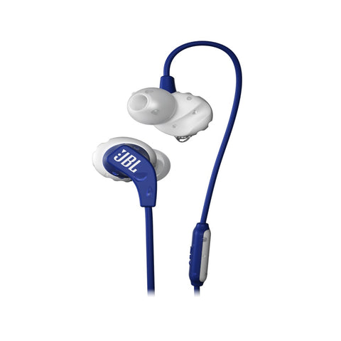 JBL Endurance RUN Wired In Ear Headphone Blue JBLENDURRUNBLU 