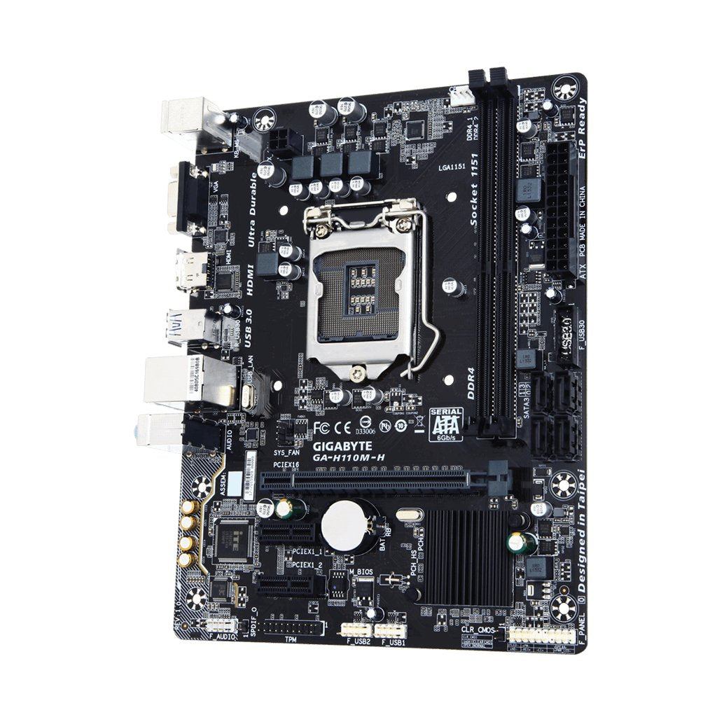 Gigabyte MotherBoard GA-H110M-H 