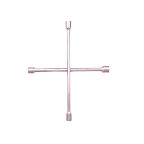 De Neers Four Way Wheel Spanner Heavy Duty 