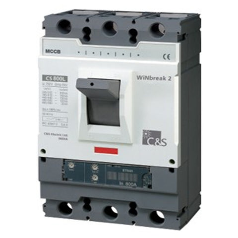 C&S Electric WiNbreak2 MCCB 3Pole 65kA Frame4 CS800NFMU8003P