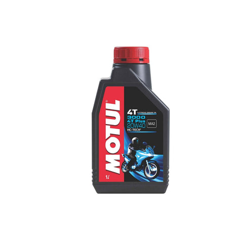 Motul Engine Oil 3000 4T Plus 20W-40 