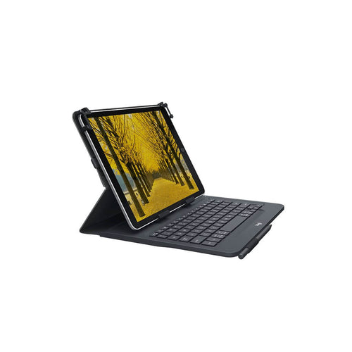 Logitech Universal Folio Case With Integrated Bluetooth keyboard For 9-10 inch 