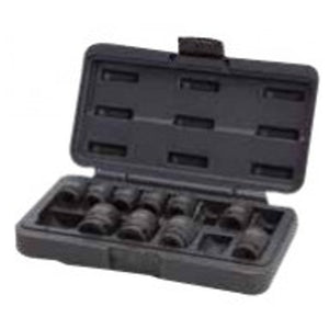 Groz 1/2 Inch Drive Hex Impact Socket Set – 10 Pcs KIT/ISKT/H/1-2/10 