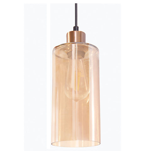 Philips Gold Cylindrical Pendant Ceiling Light 31431 