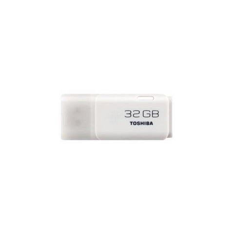 Toshiba Hayabusa TransMemory USB 2.0 32GB Flash Drive White THN-U202W0320A4