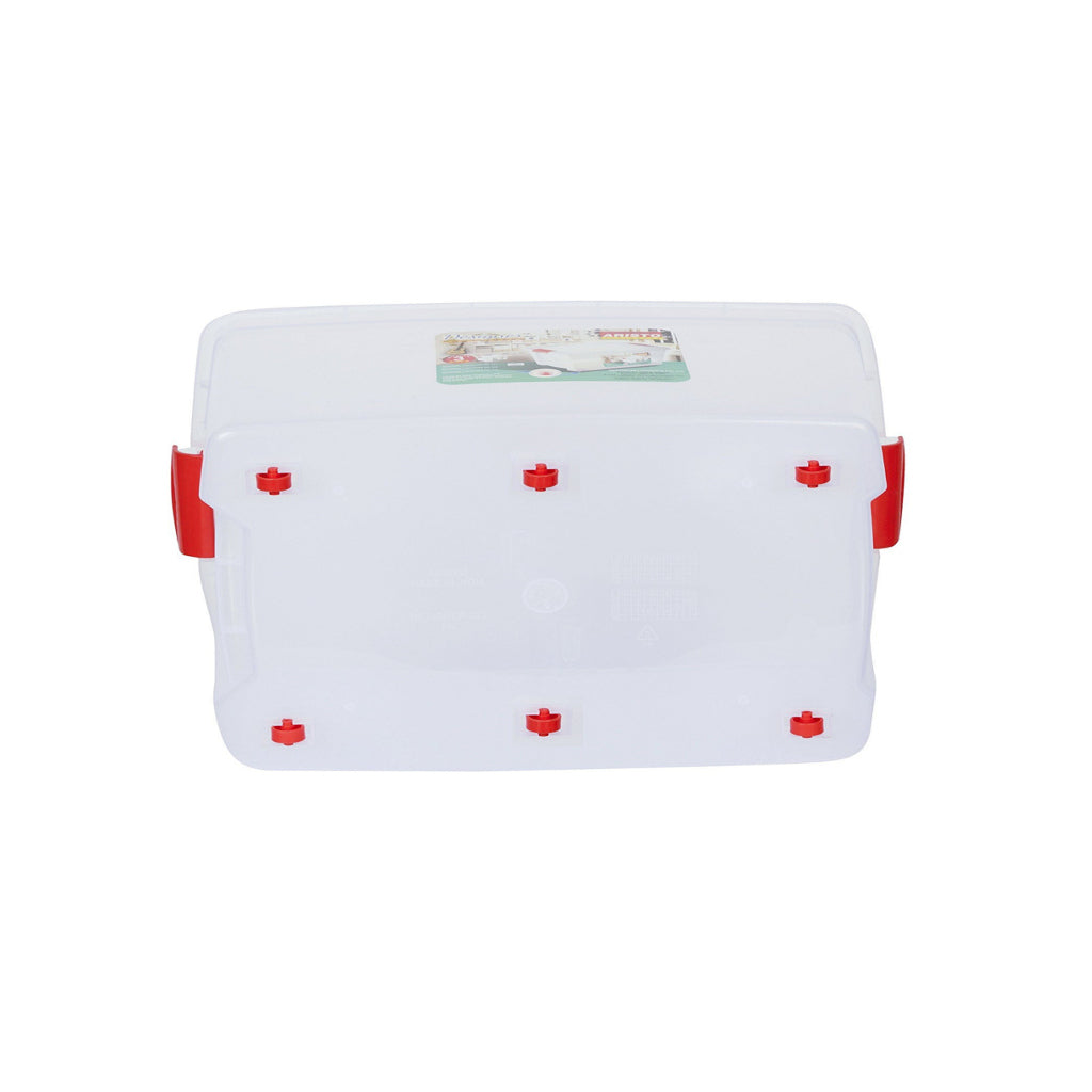 Aristo Plastic Multipurpose Storage Container Box 70Litre Clear