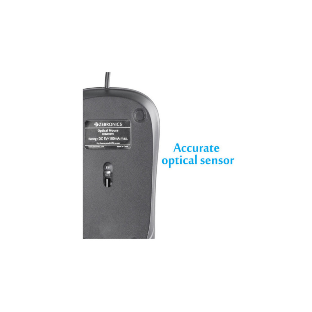 Zebronics Comfort+ Optical Mouse