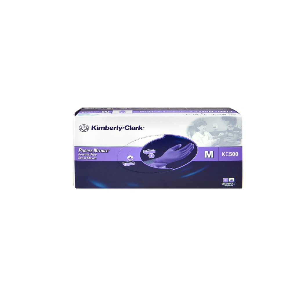 Kimberly Clark Nitrile Hand Gloves Purple