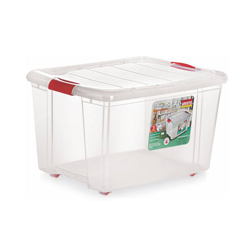 Aristo Plastic Multipurpose Storage Container 25Litre Clear