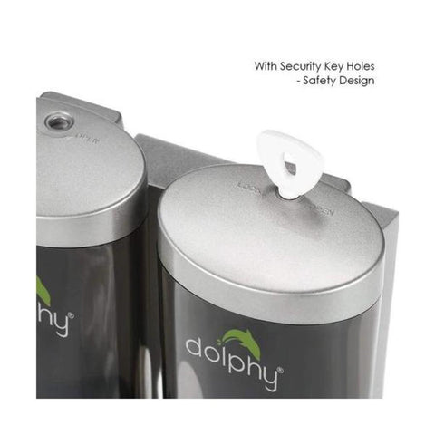 Dolphy ABS Soap Dispenser Set of 2  DSDR0085