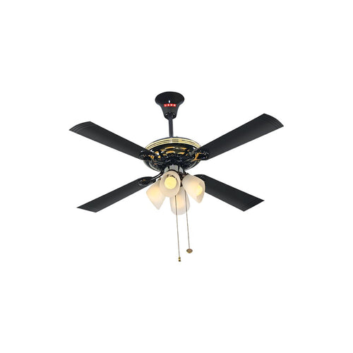 Usha Fontana Lotus Ceiling Fan Black Chrome 1270mm 
