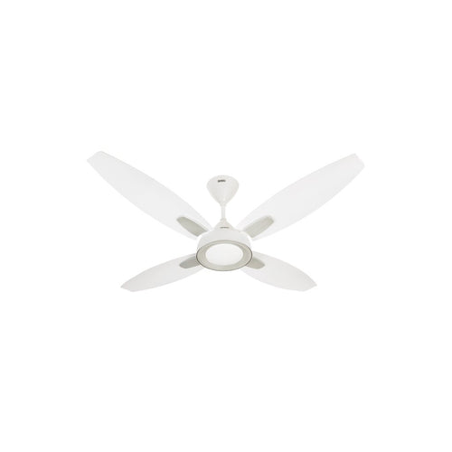 Usha Bloom Lily Ceiling Fan Sparkle White & Silver 1300mm 