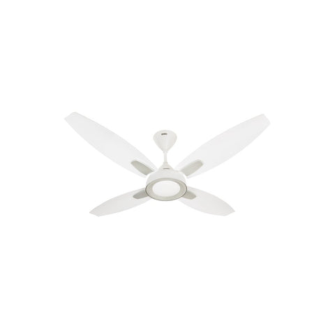 Usha Bloom Lily Ceiling Fan Sparkle White & Silver 1300mm 