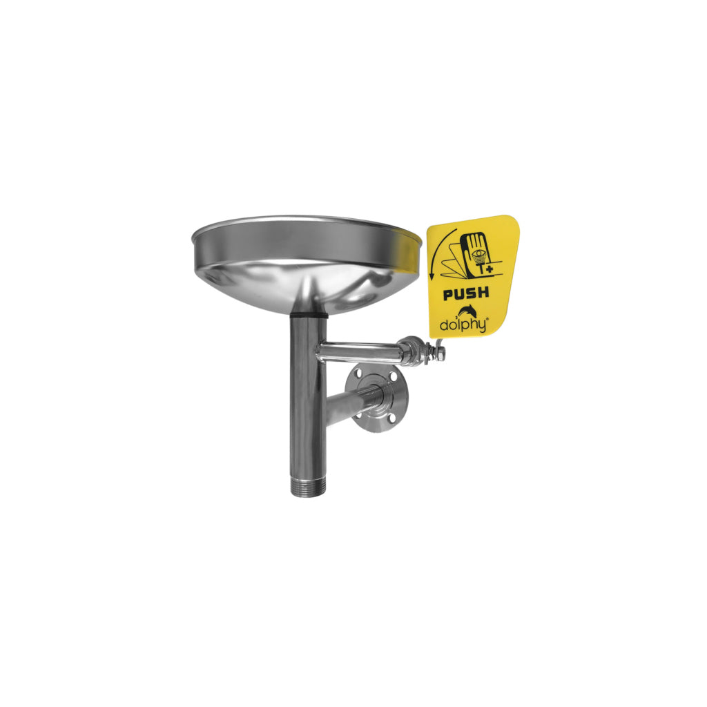 Dolphy Stainless Steel Eyewash Station Wall Mounted DEWS0002 