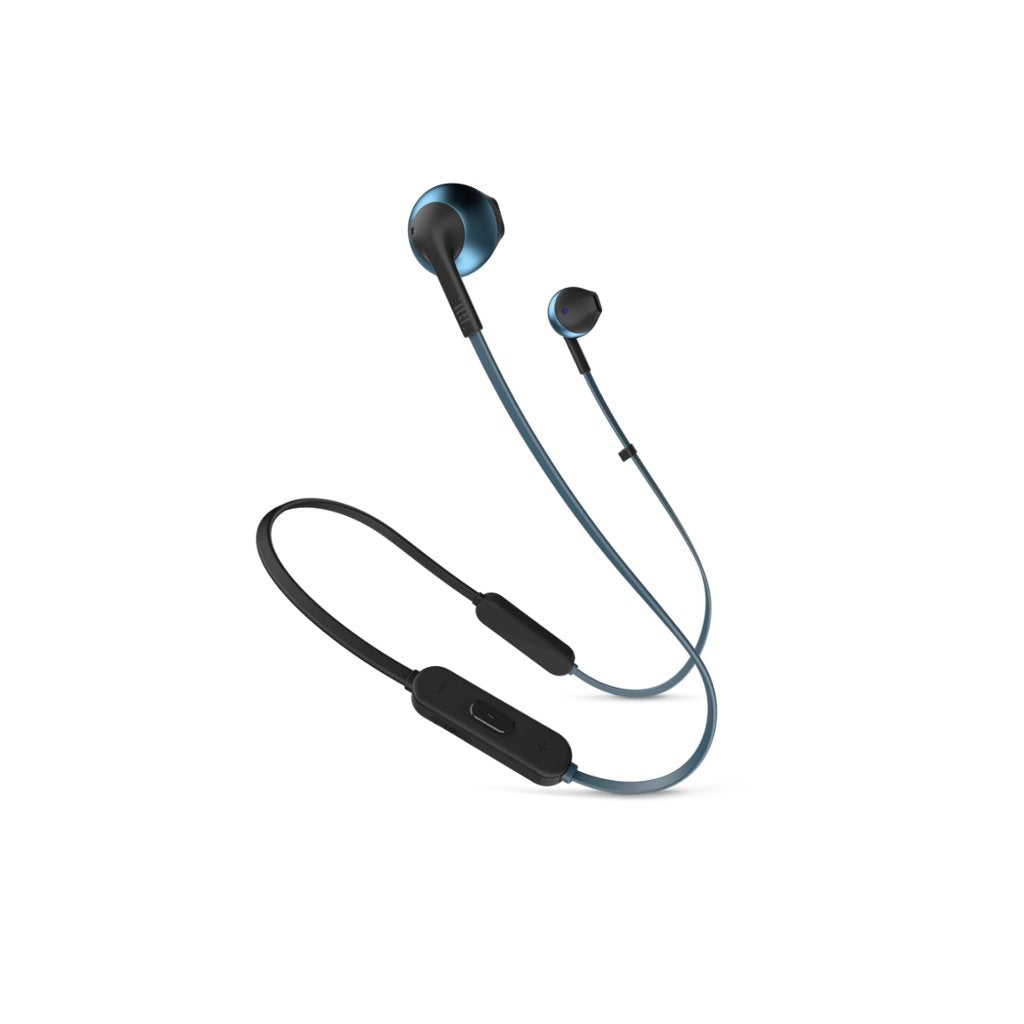 JBL T205BT Wireless Bluetooth Headphone Blue 