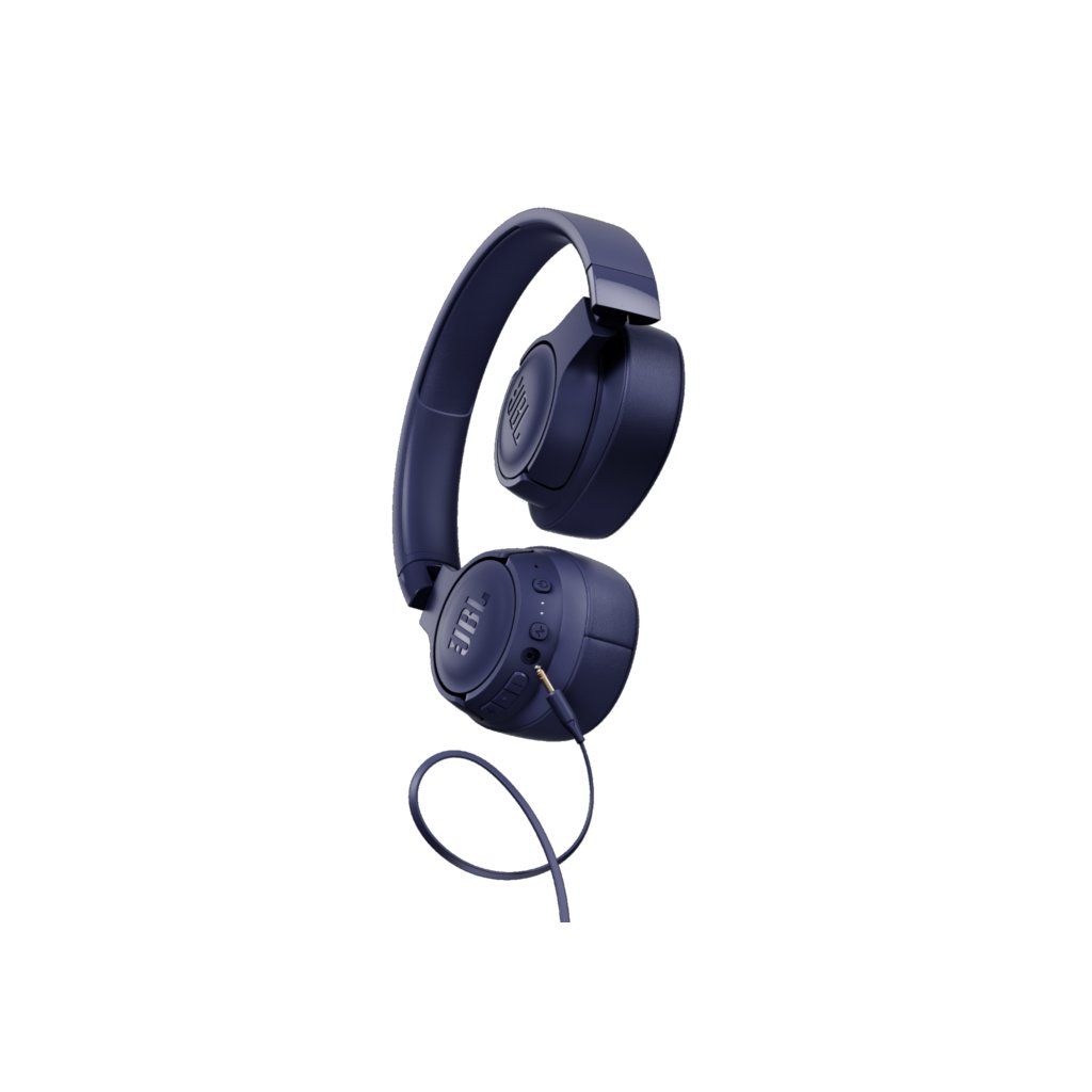 JBL T750BTNC Wireless Bluetooth Over-Ear ANC Headphone Blue