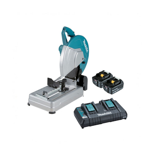 Makita 18Vx2 (36V) 355mm Cut-Off Saw Kit 3800RPM DLW140PT2 