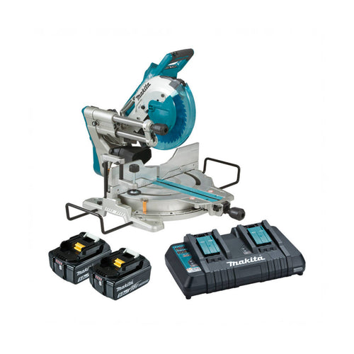 Makita 18Vx2 (36V) AWS ADT Cordless 260mm Slide Compound Miter Saw 4400RPM DLS111PT2 