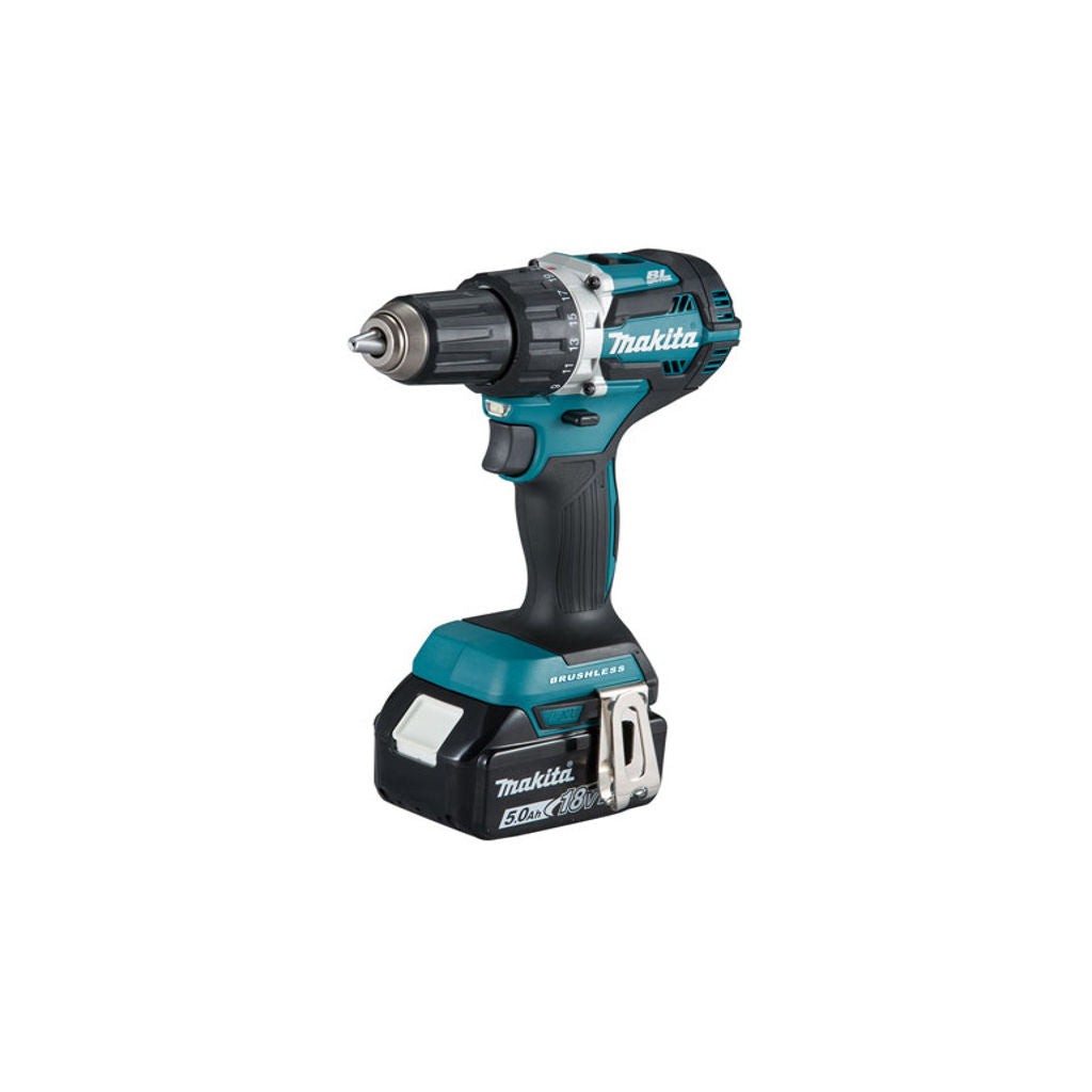 Makita 18V LXT BL Li-Ion Cordless 13mm(1/2”) Drill/Driver DDF484RFE 