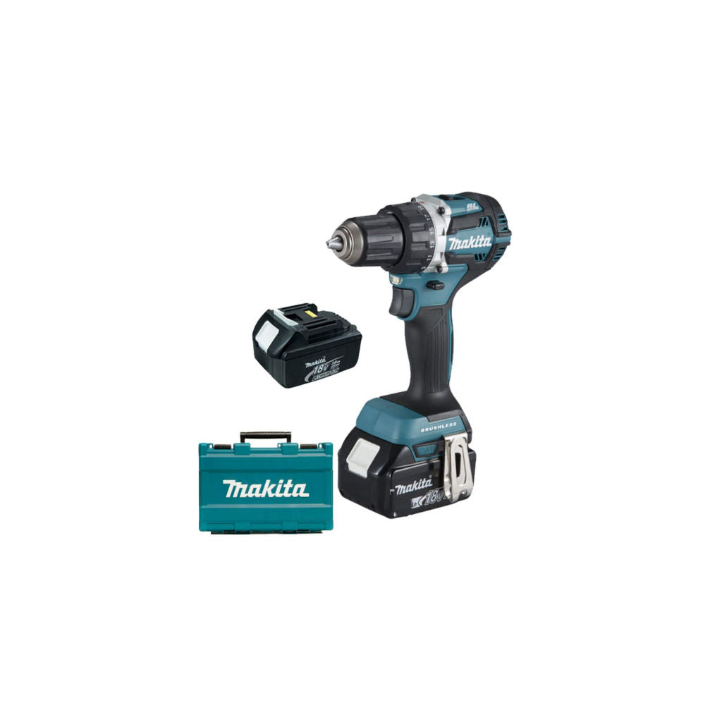 Makita 18V LXT BL Li-Ion Cordless 13mm(1/2”) Drill/Driver DDF484RFE