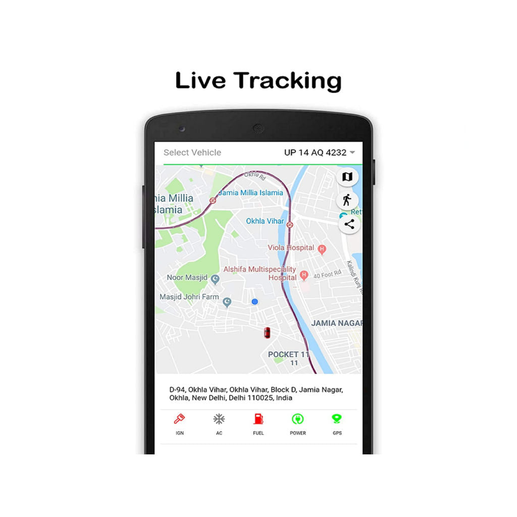 Acumen Track ST-901 GPS Tracker For bike car and Pickup GPS Device (Black)