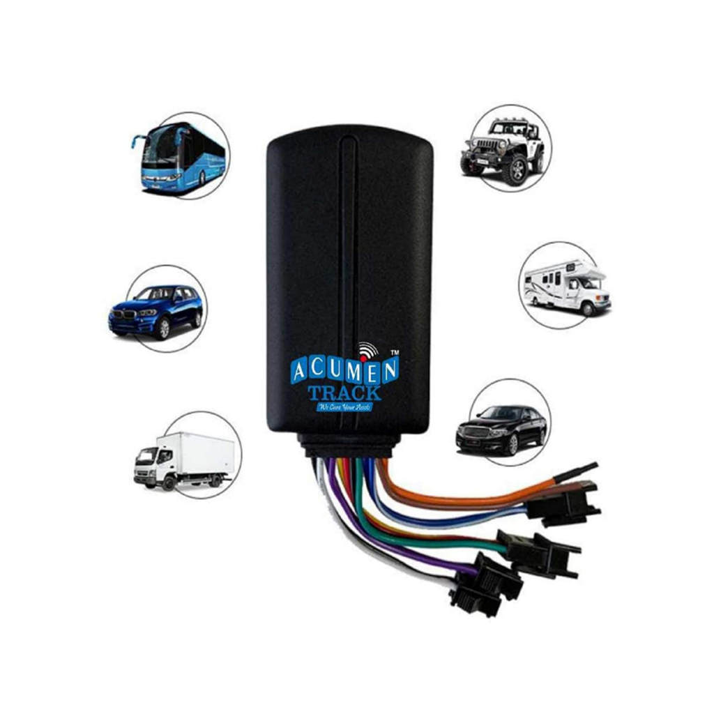 Acumen UC- 900 Plus (A/c ON Off Notification, Oil Tracking) GPS Tracker for car, Bike, Bus and SUV with Engine Lock Unlock GPS Device