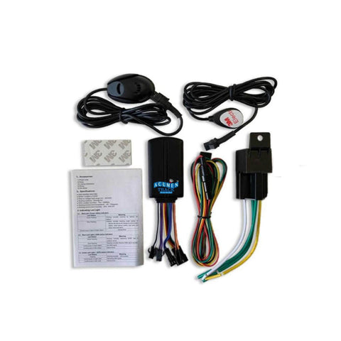 Acumen UC- 900 Plus (A/c ON Off Notification, Oil Tracking) GPS Tracker for car, Bike, Bus and SUV with Engine Lock Unlock GPS Device  