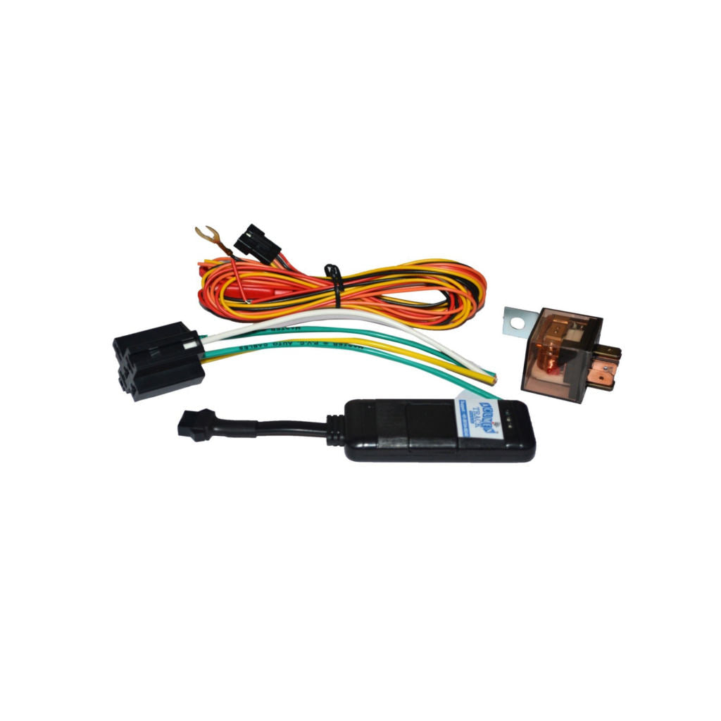 Acumen UC-3000 GPS Device with Inbuilt Battery, Engine Off Feature by Phone for all types of Vehicles, Bike, Car, Truck, Jcv (Black)  
