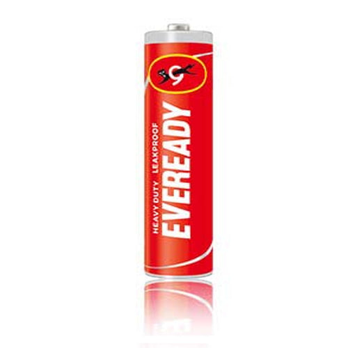 Eveready AAA Size Zinc Carbon Heavy Duty Battery Red 1012 