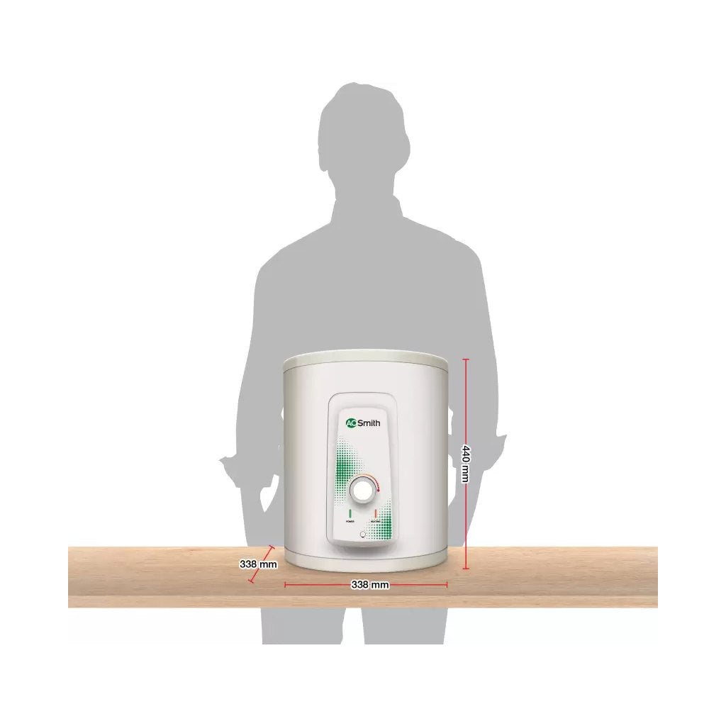 AO Smith 50Litre Electric Storage Water Heater White HSE-VAS-X-050