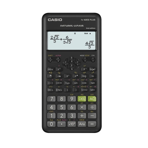 Casio ES Plus Series Non-Programmable Calculator FX–82ES Plus-2 