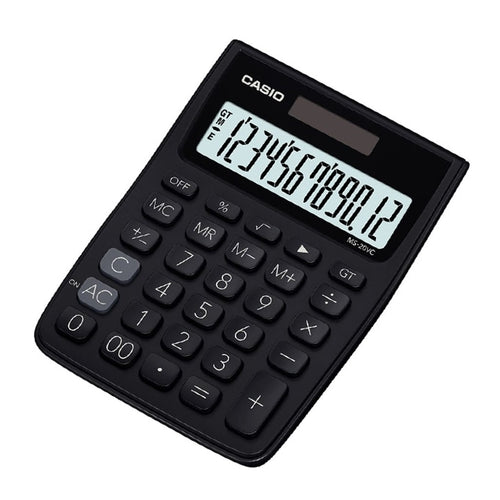 Casio Stylish & Colorful Desktop Calculator MS-20VC-BK 