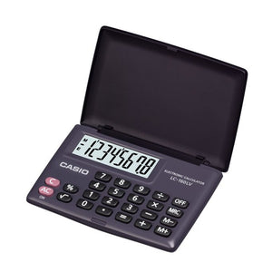 Casio Portable Calculator LC-160LV-BK 