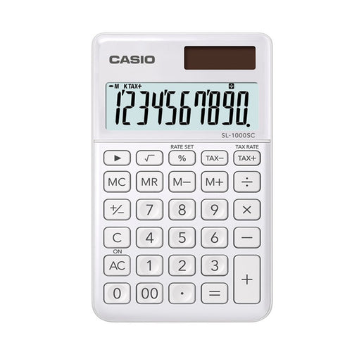 Casio Portable Calculator SL-1000SC-WE 