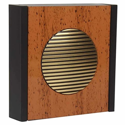 Anchor Shan Wood Finished Stereo Door Bell 38830 